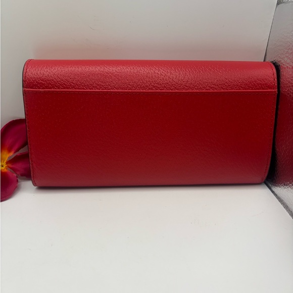 Kate Spade Leather Jean Wellesley Large Wallet WLRU5119 Hotchili NWT
MSRP $159 - Picture 2 of 7